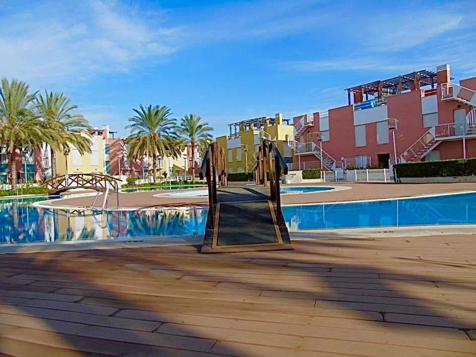 Apartmán Apartamento Desa Laguna Beach Vera Playa Exteriér fotografie